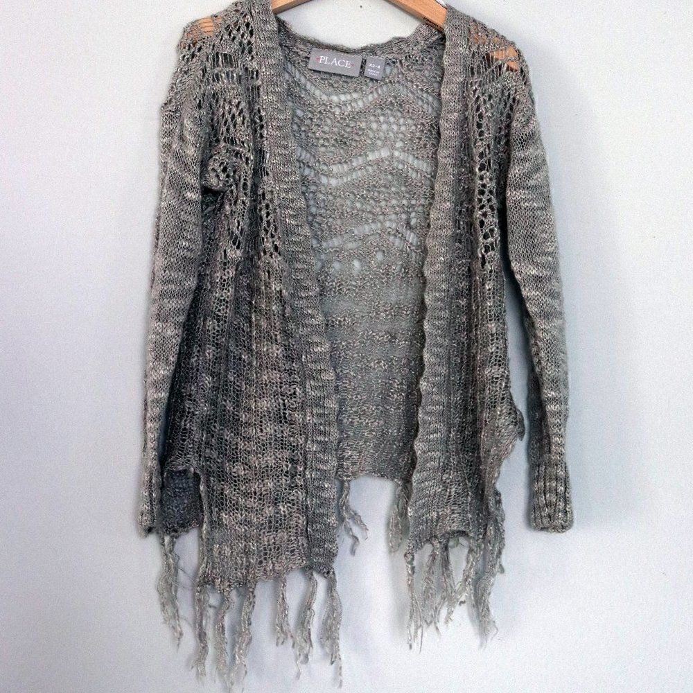 Girl's Gray Shawl   
